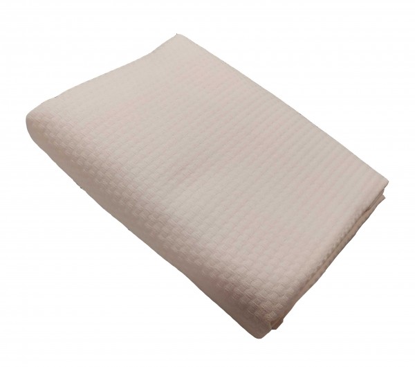 Κουβέρτα Πικέ Le Blanc Sanforized Cotton 100% Beige Μονή 170x230