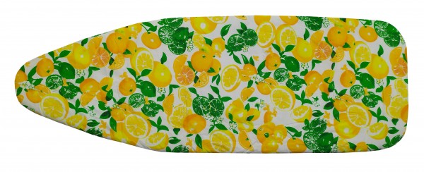 Σιδερόπανο ΚΟΜΒΟΣ  Polycotton με επένδυση αφρολέξ 140Χ50 Lemons & Oranges