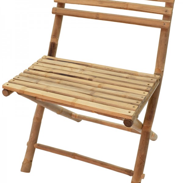 Καρέκλα Nixon pakoworld πτυσσόμενη bamboo φυσικό